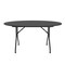 Correll CF Melamine Folding Tables 60" Round Black Granite CF60MR-07 - alternate 3